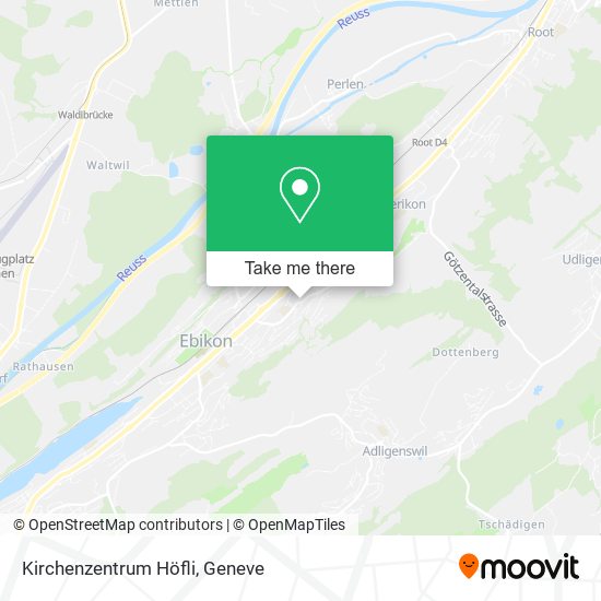 Kirchenzentrum Höfli map