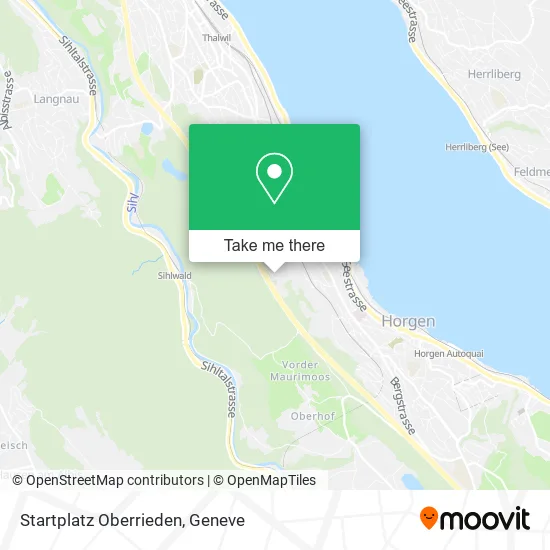 Startplatz Oberrieden map