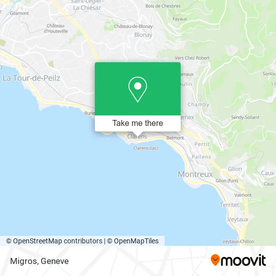 Migros map