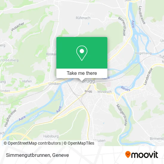 Simmengutbrunnen map