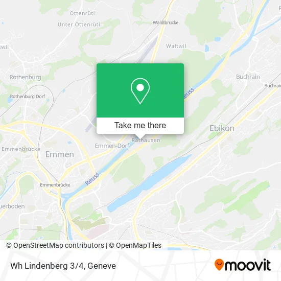 Wh Lindenberg 3/4 map