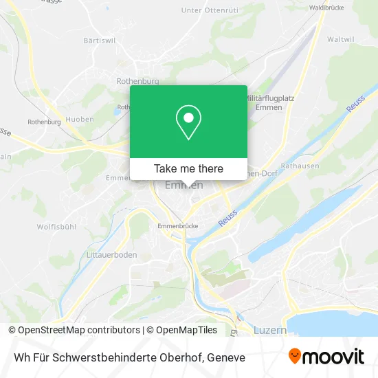Wh Für Schwerstbehinderte Oberhof map