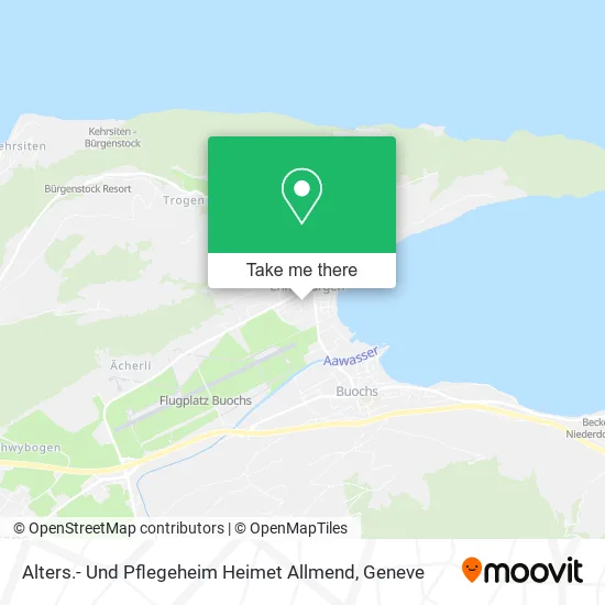 Alters.- Und Pflegeheim Heimet Allmend map