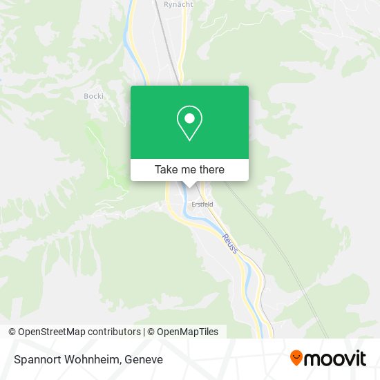 Spannort Wohnheim map