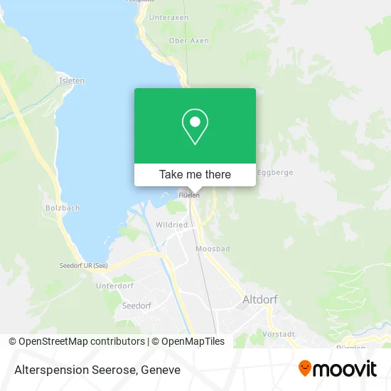 Alterspension Seerose map