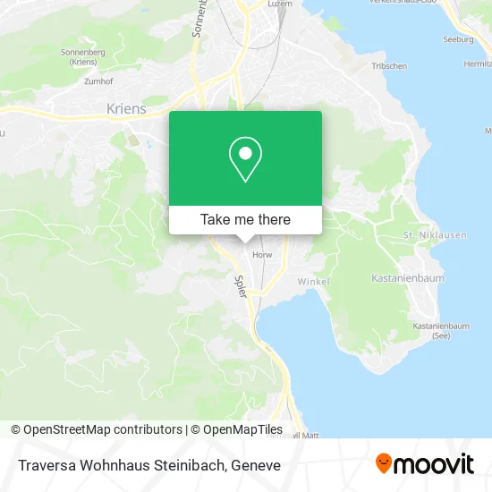 Traversa Wohnhaus Steinibach map