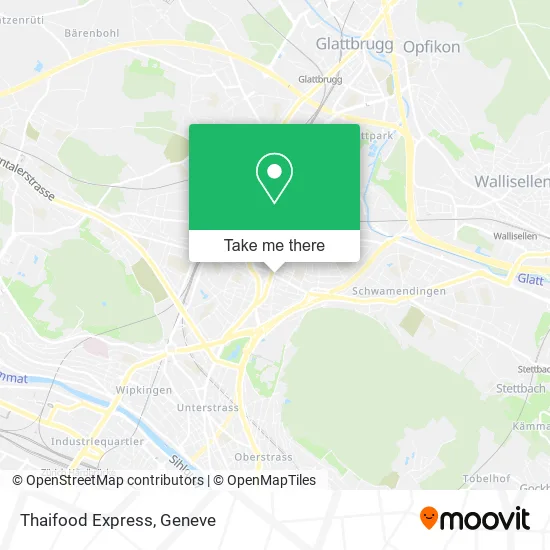 Thaifood Express map