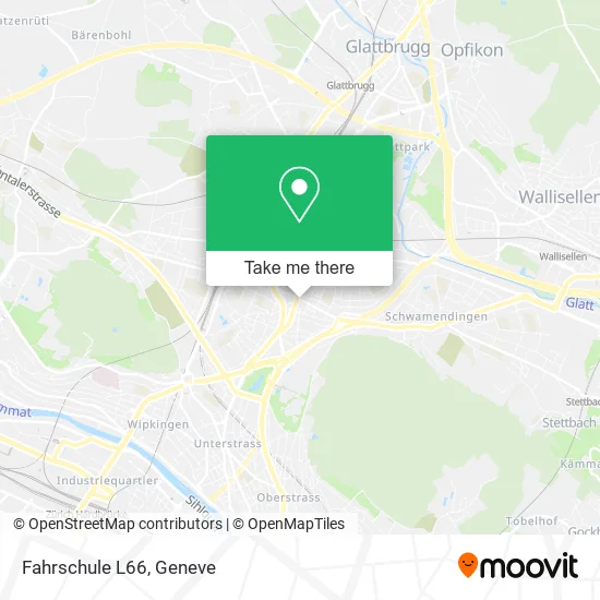 Fahrschule L66 map