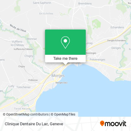 Clinique Dentaire Du Lac map