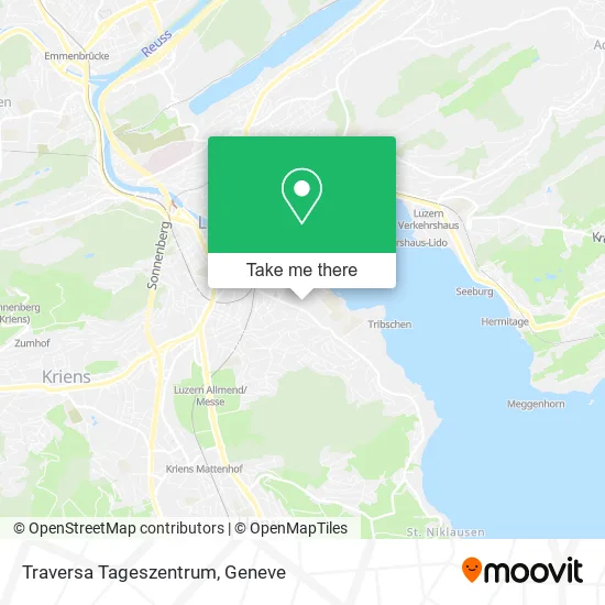 Traversa Tageszentrum map