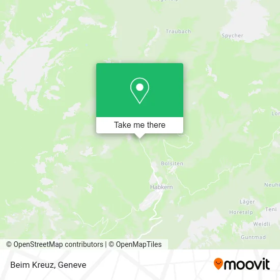 Beim Kreuz map