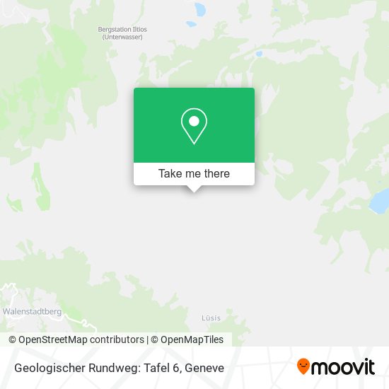 Geologischer Rundweg: Tafel 6 map