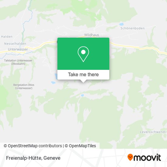 Freienalp-Hütte map