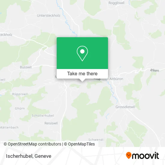 Ischerhubel map