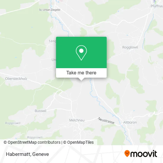 Habermatt map