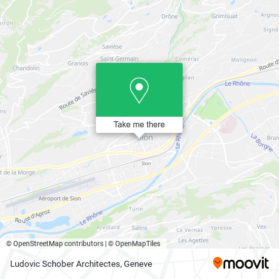 Ludovic Schober Architectes map