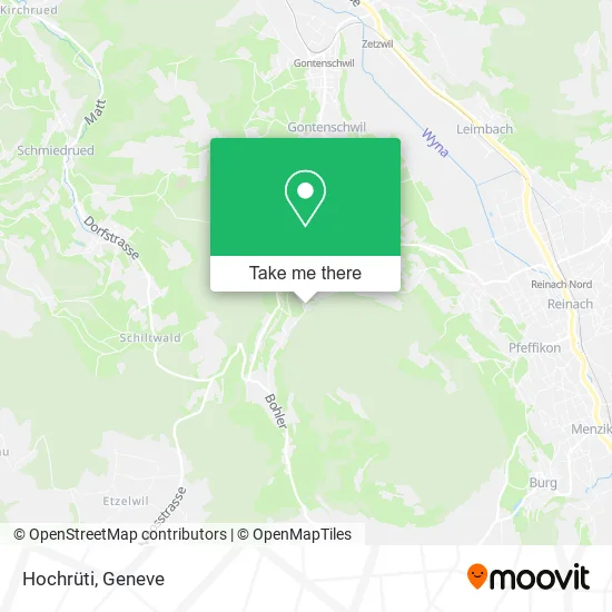 Hochrüti map