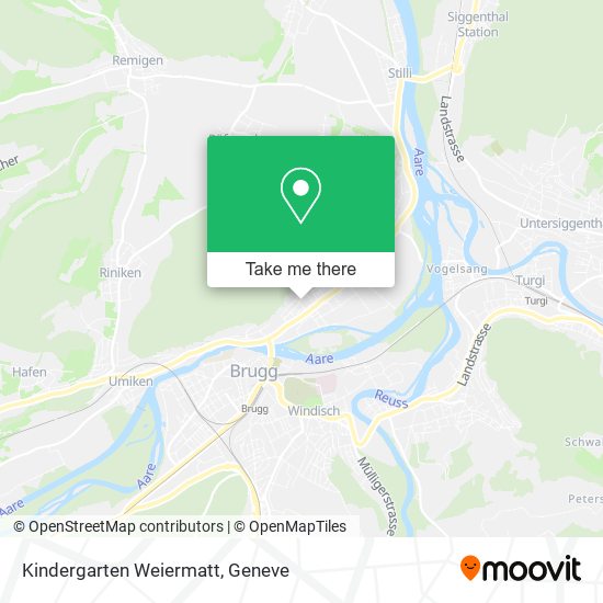 Kindergarten Weiermatt map