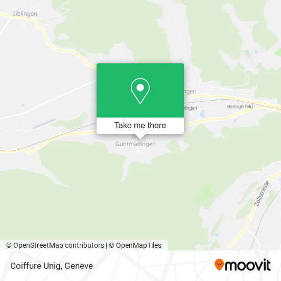 Coiffure Unig map