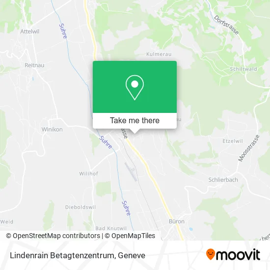 Lindenrain Betagtenzentrum map