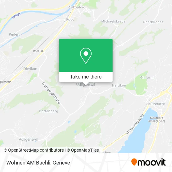 Wohnen AM Bächli map