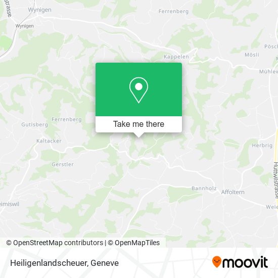 Heiligenlandscheuer map