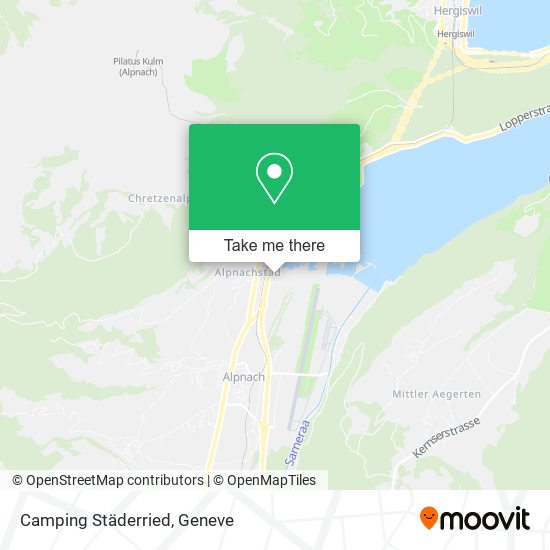 Camping Städerried map