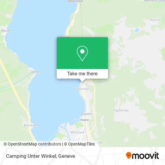 Camping Unter Winkel map