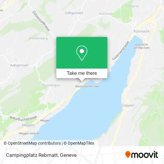 Campingplatz Rebmatt map