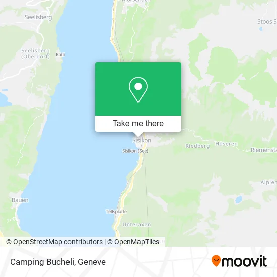Camping Bucheli map