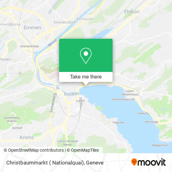 Christbaummarkt ( Nationalquai) map