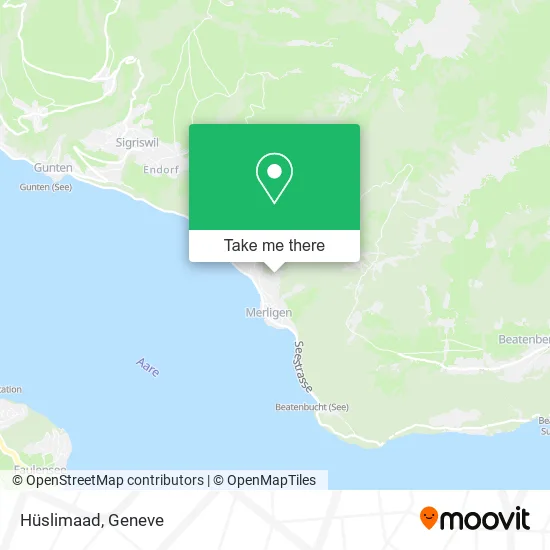 Hüslimaad map
