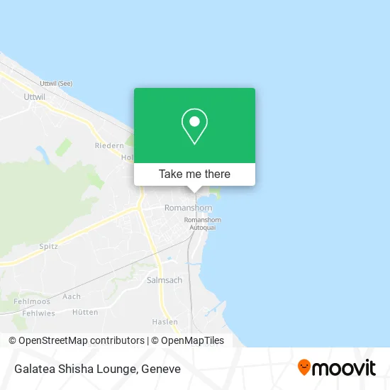 Galatea Shisha Lounge map