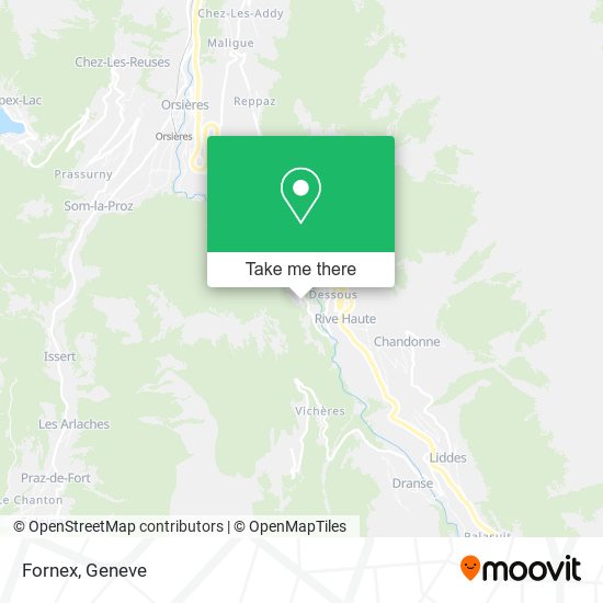 Fornex map