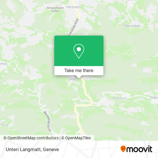 Unteri Langmatt map