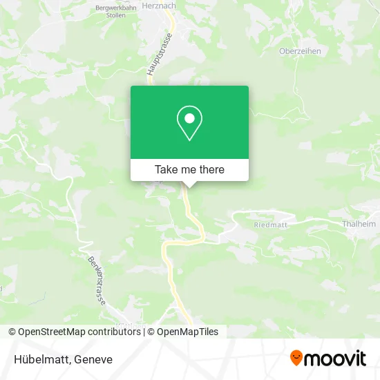 Hübelmatt map