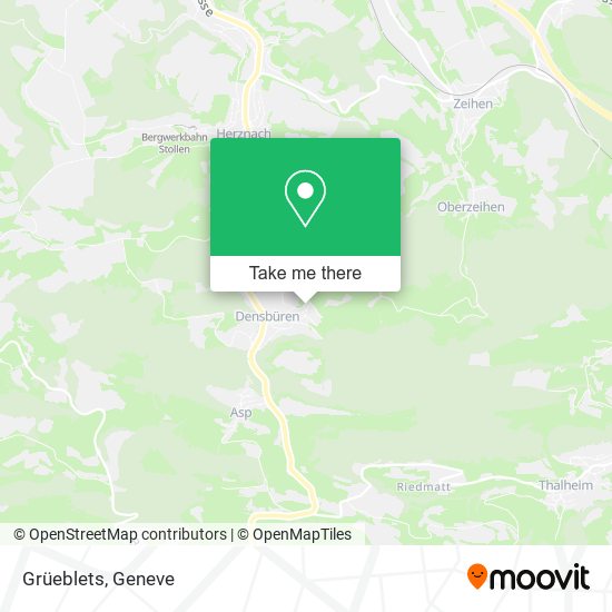 Grüeblets map