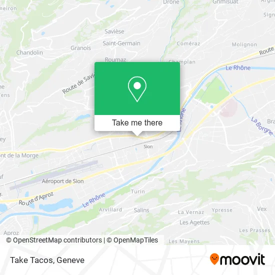 Take Tacos map