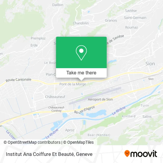 Institut Ana Coiffure Et Beauté map