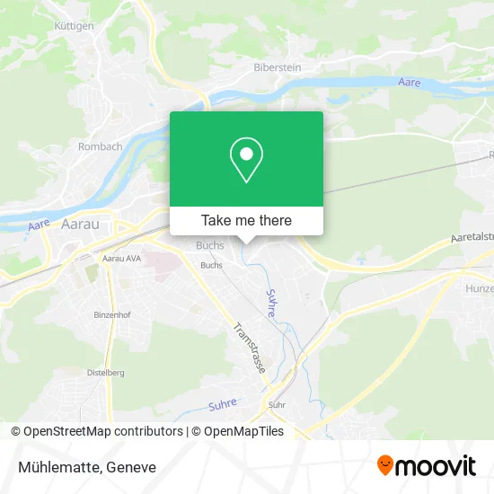 Mühlematte map