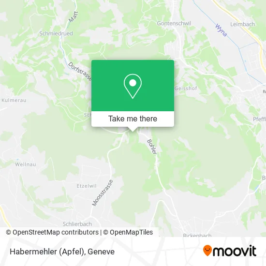 Habermehler (Apfel) map