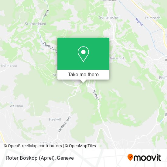 Roter Boskop (Apfel) map