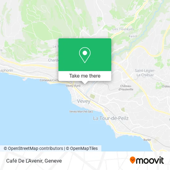 Café De L'Avenir map