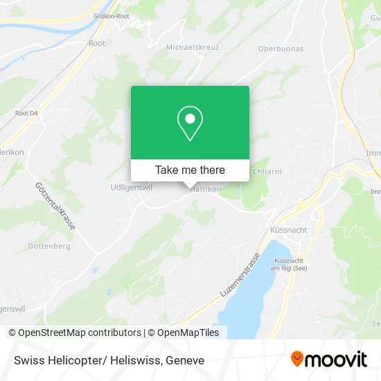 Swiss Helicopter/ Heliswiss map