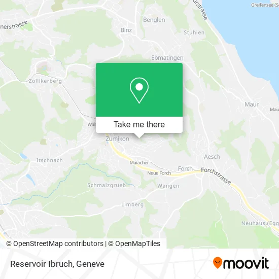 Reservoir Ibruch map