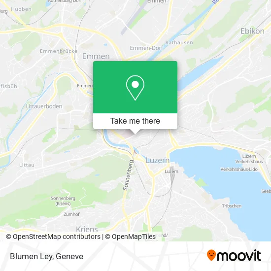 Blumen Ley map