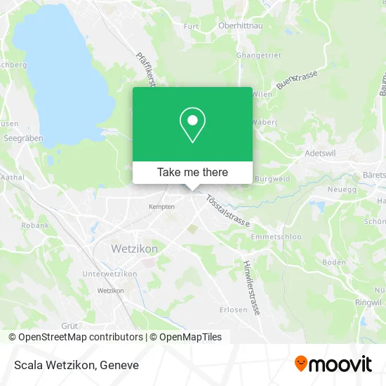 Scala Wetzikon map