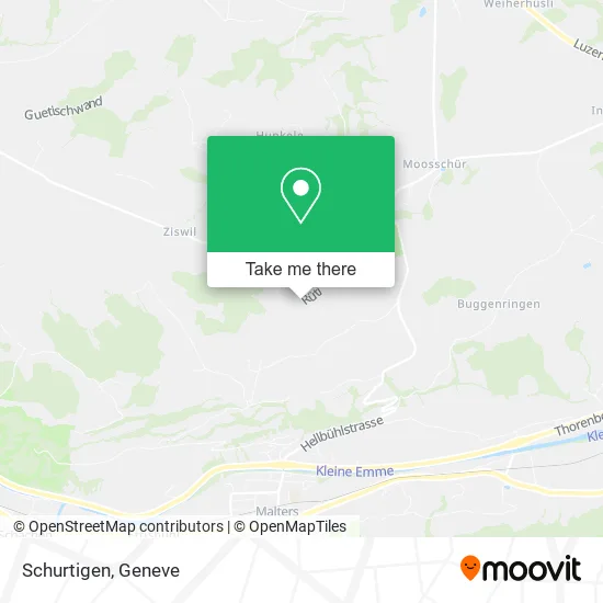 Schurtigen map