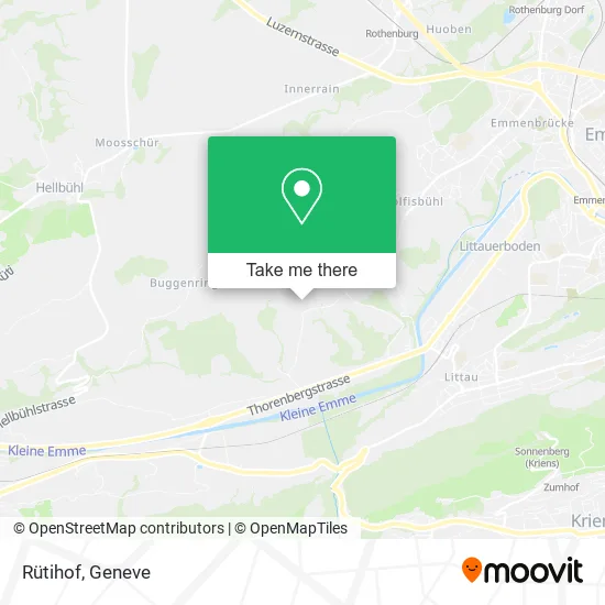 Rütihof map