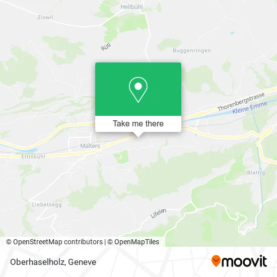 Oberhaselholz map